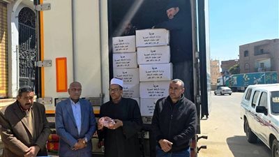 وصول 5 أطنان من لحوم صكوك الأوقاف لتوزيعها على الأسر الأولى بالرعاية بسوهاج 