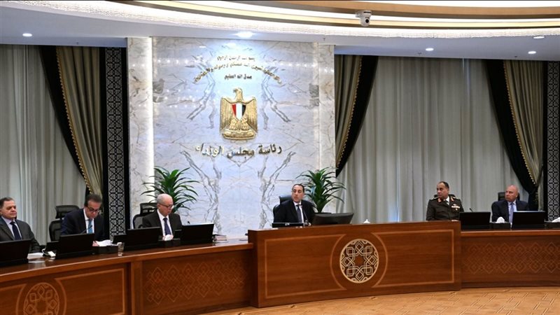 جانب من اجتماع الحكومة