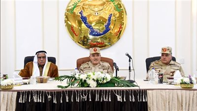 قيادة قوات شرق القناة لمكافحة الإرهاب تنظم حفل إفطار لعدد من شيوخ وعواقل سيناء