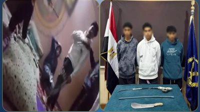 ضبط 3 طلاب بتهمة احتجاز وتعدى على شاب بالمعصرة بالقاهرة 