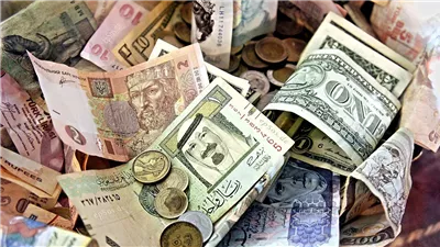 أسعار العملات الأجنبية والعربية اليوم الأحد.. الدولار يقترب من 55 جنيها