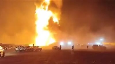 عاجل | حريق في مصفاة لاناز في أربيل بالعراق نتيجة استهداف بمسيرة (فيديو)
