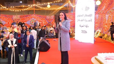 وزيرة التضامن تشهد حفل الإفطار السنوي لأسرة الهلال الأحمر المصري 