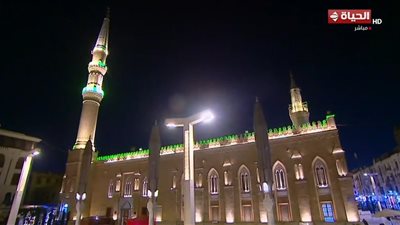 بث مباشر.. صلاة التهجد ليلة 26 رمضان من مسجد الإمام الحسين