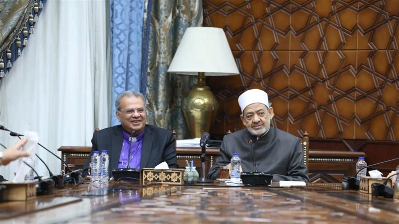 شيخ الأزهر وأندرية