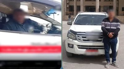 بسبب أولوية المرور.. ضبط قائد سيارة طارد مواطنا وتعدى عليه بالسب بالمحلة