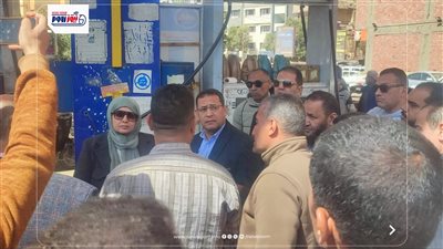 سكرتير عام مساعد الفيوم يتفقد عدداً من محطات الوقود ومواقف سيارات الأجرة 