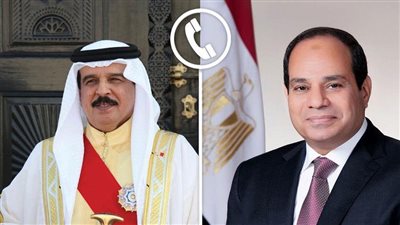السيسي لملك البحرين: مصر تواصل اتصالاتها المكثفة لوقف الحرب في أقرب وقت