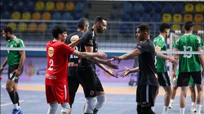 الأهلي يفوز على الاتحاد السكندري في دوري السوبر للكرة الطائرة 
