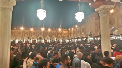 بث مباشر.. صلاة التهجد ليلة القدر 27 رمضان من الجامع الأزهر 
