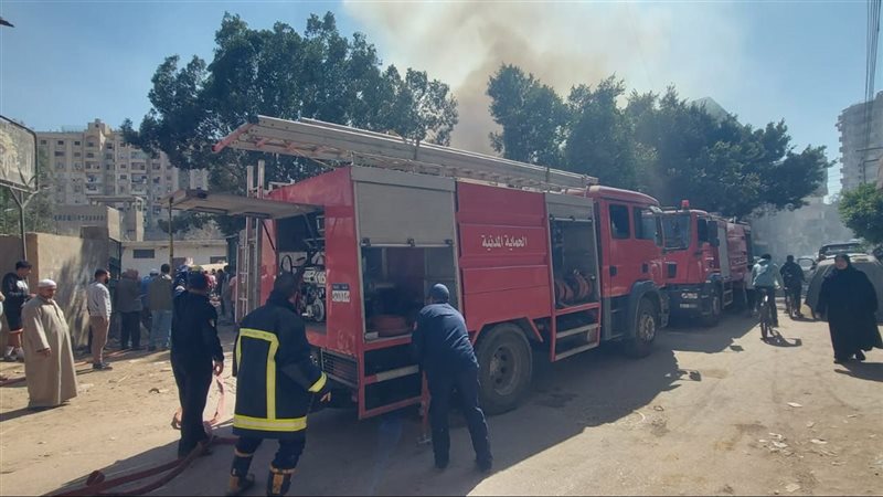 السيطرة على حريق