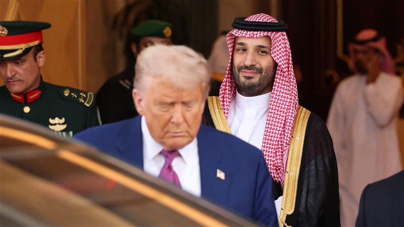 بن سلمان وترامب 