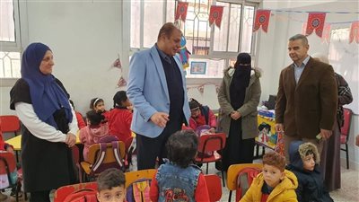 جولة لوكيل وزارة التعليم بالمنوفية لمتابعة وضبط العملية التعليمية في المدارس