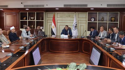 بنى سويف|بحث الموقف التنفيذي للمرحلة الرابعة من المبادرة الرئاسية للتشجير  