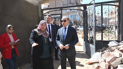 محافظ الغربية يتفقد الحديقة الجديدة بقطور ويطلب سرعة الانتهاء من تجهيزها