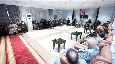 محافظ أسيوط يستقبل قيادات ورجال الدين الإسلامي والمسيحي في مشهد وطني مميز