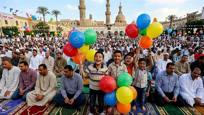 موعد أول أيام عيد