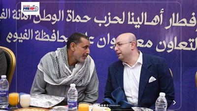 محافظ الفيوم يختتم ليالي شهر رمضان بمشاركة عمال المحافظة إفطارهم الجماعي  