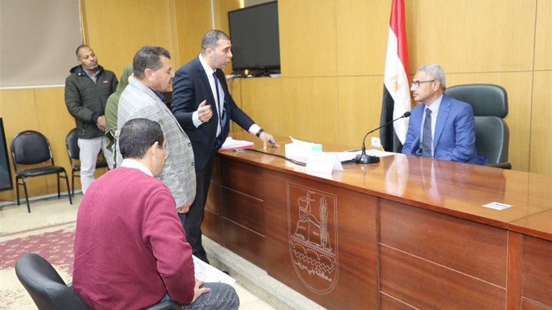 محافظ بنى سويف ورئيس