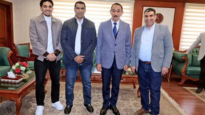 استقبال رسمي للمهنئين بعيد الفطر في سوهاج بحضور النواب والتنفيذيين