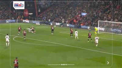 نتيجة وملخص وأهداف مباراة مانشستر يونايتد وبورنموث اليوم في الدوري الإنجليزي
