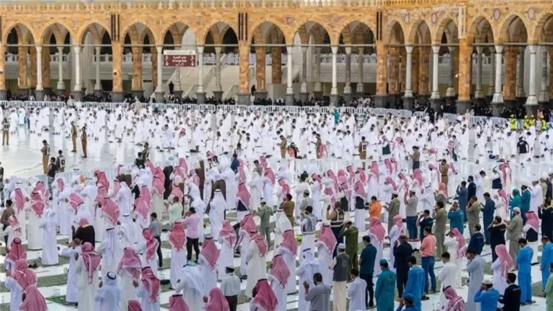 صلاة العيد في الحرم