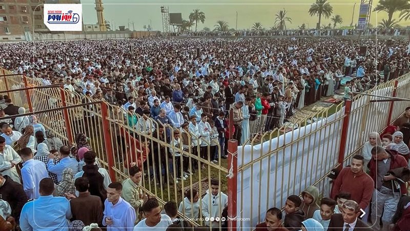 صلاة العيد في المنيا