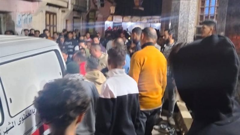 بكاء ونحيب في وداع