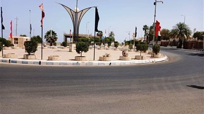 جهود مكثفة بأسوان لتنفيذ أعمال النظافة والتجميل لتوفير أجواءاحتفالية بالعيد