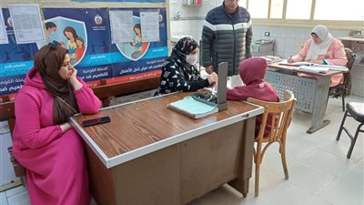 مرور مكثف لفرق الصحة بدمياط على الوحدات خلال عطلة عيد الفطر