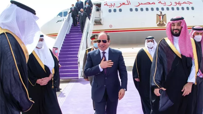 الرئيس السيسي وبن