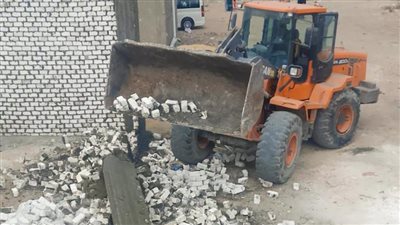 حملات مكثفة لإزالة مخالفات البناء بالإسكندرية خلال إجازة عيد الفطر