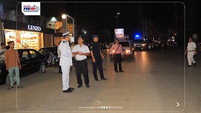 استجابة فورية لشكاوى المواطنين بحملة أمنية مكبرة تستهدف الممشى السياحي بدلة