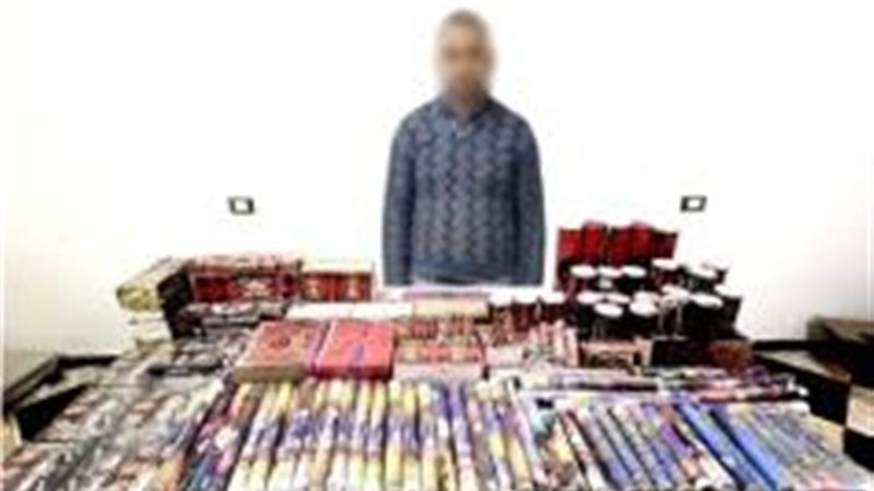 جزء من المضبوطات