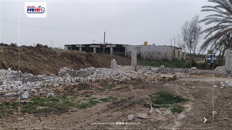 المزرعة التى تم إزالتها