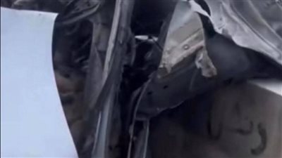 سرعة مأساوية في المقطم.. مصرع شاب بعد تحطم سيارته واصطدامها بحاجز خرساني 