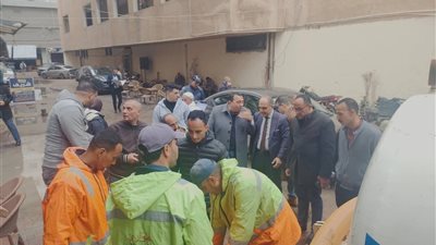 طوارئ بكفر الدوار لمواجهة الأمطار وسحب تجمعات المياه