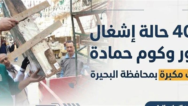 رفع ٤٠٠ حالة إشغال