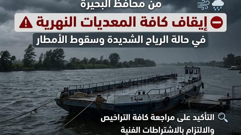 محافظ البحيرة توجه