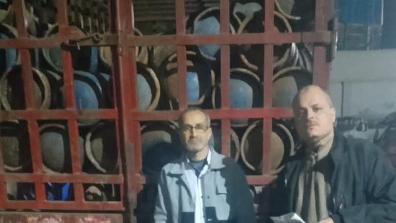 ضبط 95 أسطوانة غاز