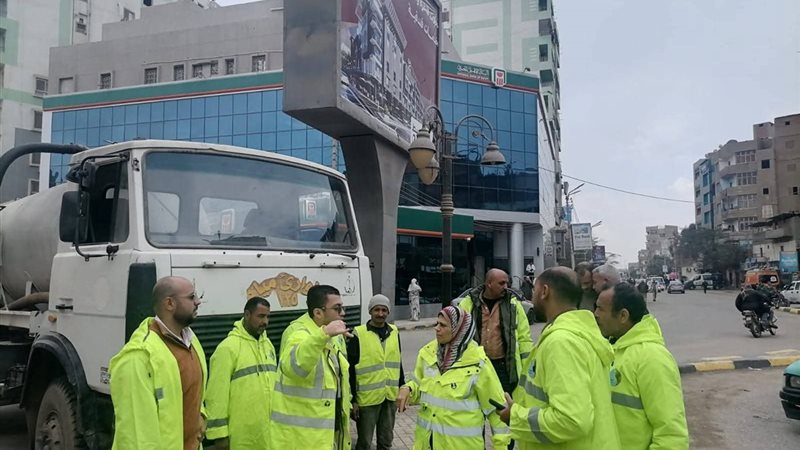 جانب من متابعة المهندسة