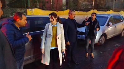 نائب محافظ الجيزة ميدانيا تتابع شفط مياه الأمطار بالعجوزة وإمبابة 
