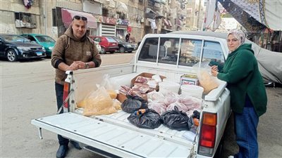 ضبط لحوم ومصنعات غذائية وصفائح جبن مجهولة البيانات وكبدة مجمدة مجهولة ببورسعيد