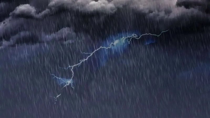 دعاء المطر والبرق