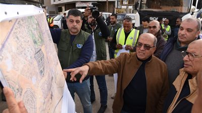 «القابضة للمياه» تتابع  تنفيذ خط  بزهراء المعادي لتعزيز كفاءة الشبكات 