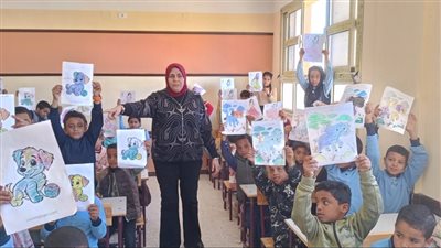انطلاق القافلة الثقافية والمسرح المتنقل في قرية العميد بمطروح