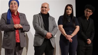 نبيلة حسن تشهد انطلاق الدورة الـ41 لمهرجان المسرح العالمي بأكاديمية الفنون