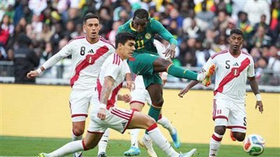 أهداف وملخص مباراة السنغال وبيرو الشوط الأول في وديات 2026
