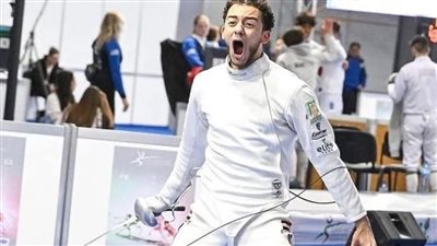 وزير الرياضة يهنئ محمد السيد ببرونزية كأس العالم للمبارزة