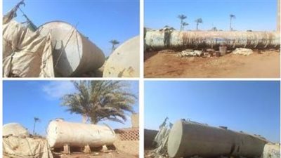 ضبط 48 طن مازوت مدعم قبل تهريبه للسوق السوداء ببني سويف